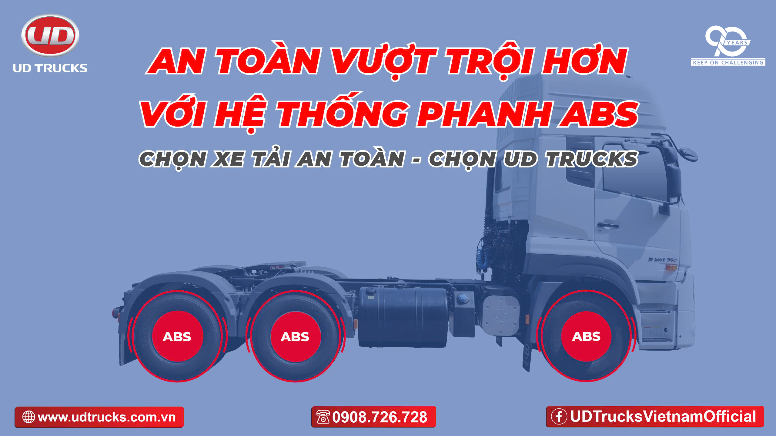 AN TOÀN VƯỢT TRỘI VỚI HỆ THỐNG PHANH ABS